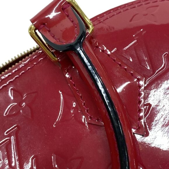 LOUIS VUITTON Alma PM Rose Indian Monogram Vernis - Handbag 776-082225 - Picture 8 of 13